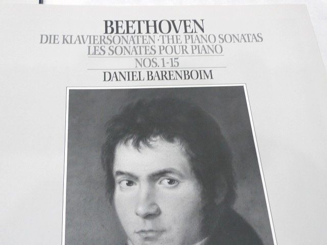 独盤 6枚組 ダニエル・バレンボイム ベートーヴェン:ピアノ・ソナタ集 第1巻の画像3