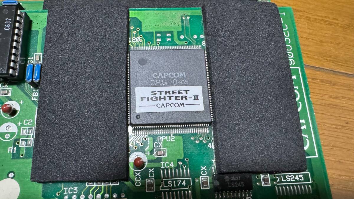 難あり アーケード基板 カプコン CPS1 海外版「ストリートファイターⅡ」_画像2