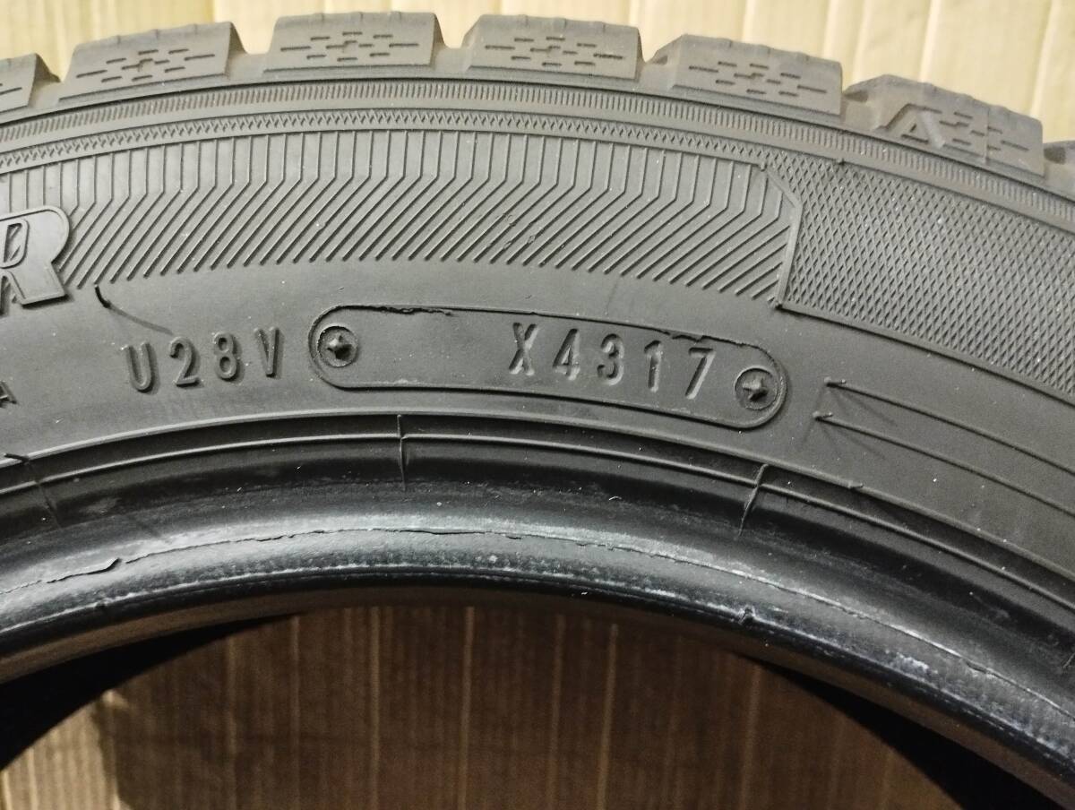 スタッドレスタイヤ 155/65R14 1本 グッドイヤー アイスナビ7 アルト ラパン スペーシア ワゴンR ミライース タント ムーヴ エッセ N-ONEの画像9