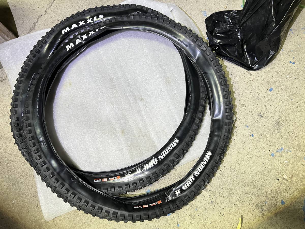 新品 MAXXIS MINION DHR II 27.5×2.6 ２本セット_画像8