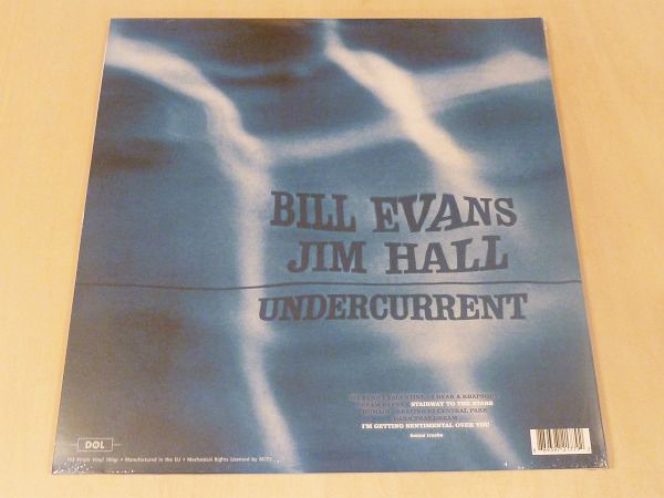 未開封 ビル・エヴァンス Undercurrent 限定見開きジャケ仕様HQ180g重量盤LPボーナス2曲追加 Bill Evans Jim Hall Limited Edition _画像2