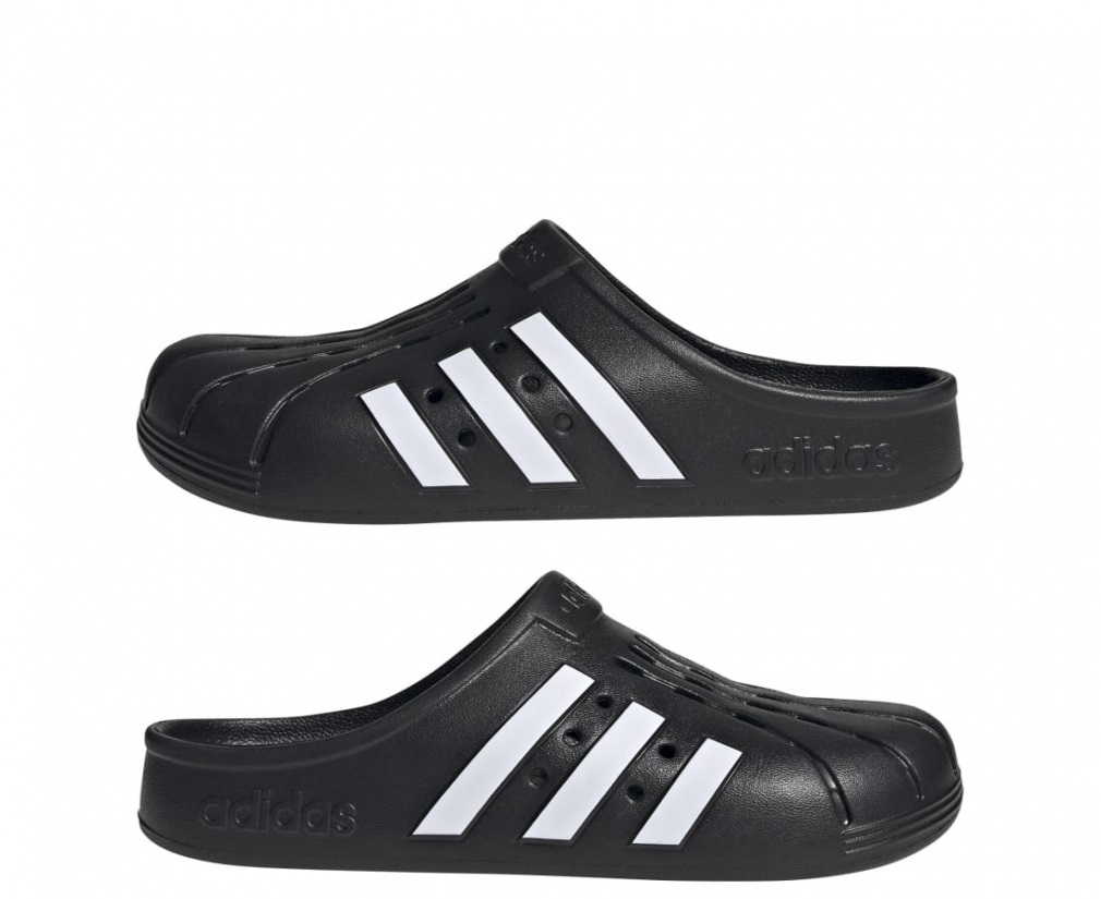 adidas ADILETTE CLOG U サンダル 黒系 28.5cmの画像3