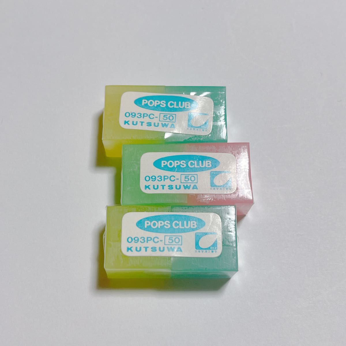 昭和レトロ クツワ POPS CLUB 消しゴム 3個セット|Yahoo!フリマ 昭和レトロ クツワ POPS CLUB 消しゴム 3個セット|Yahoo!フリマ
