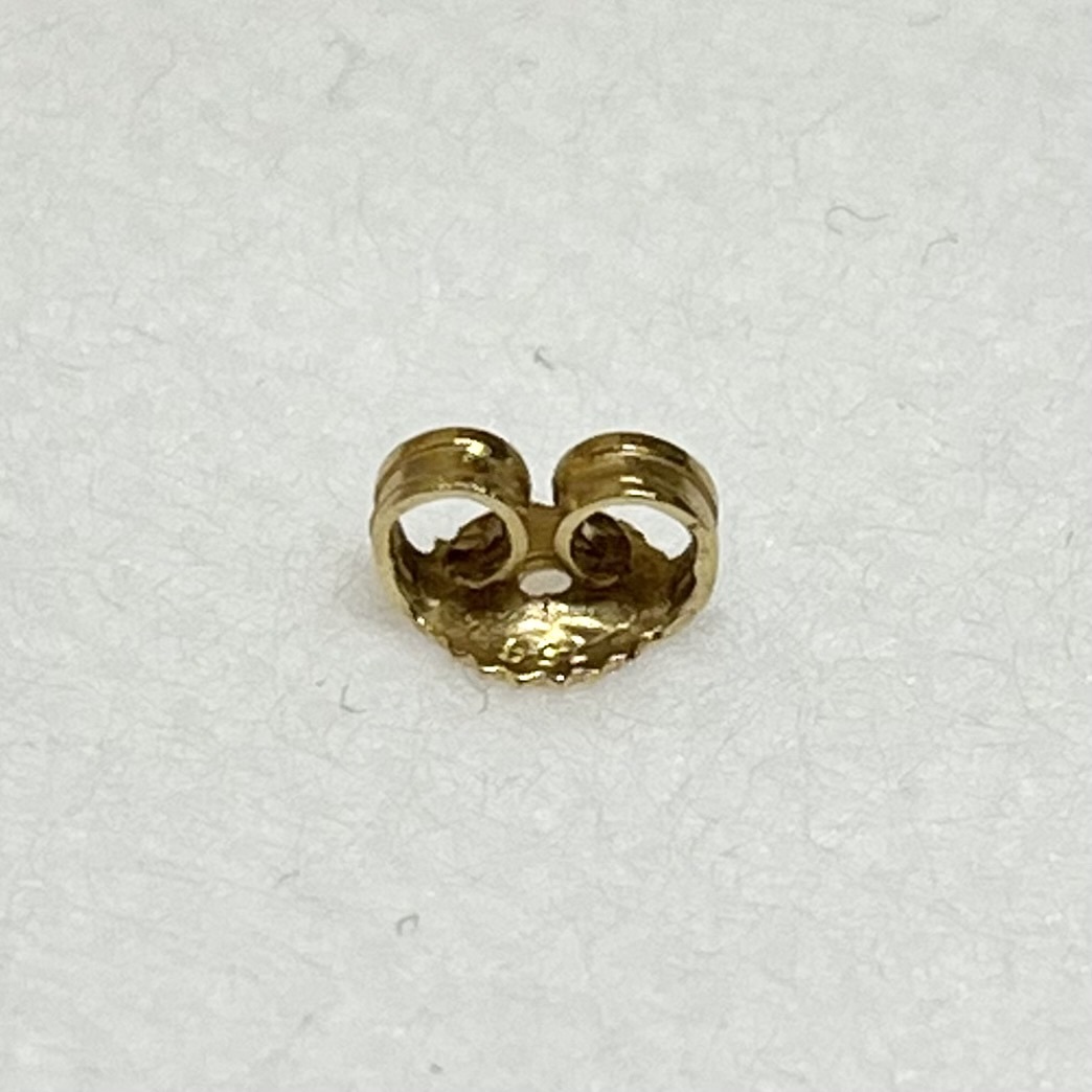 クロムハーツ 18k ピアス キャッチ ゴールド_画像2