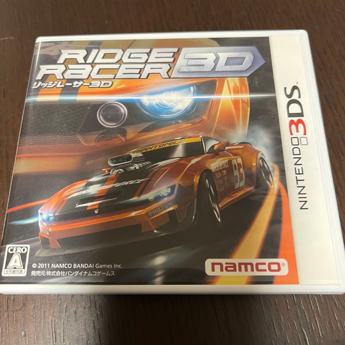 3DS RIDGE RACER 3D リッジレーサー3D