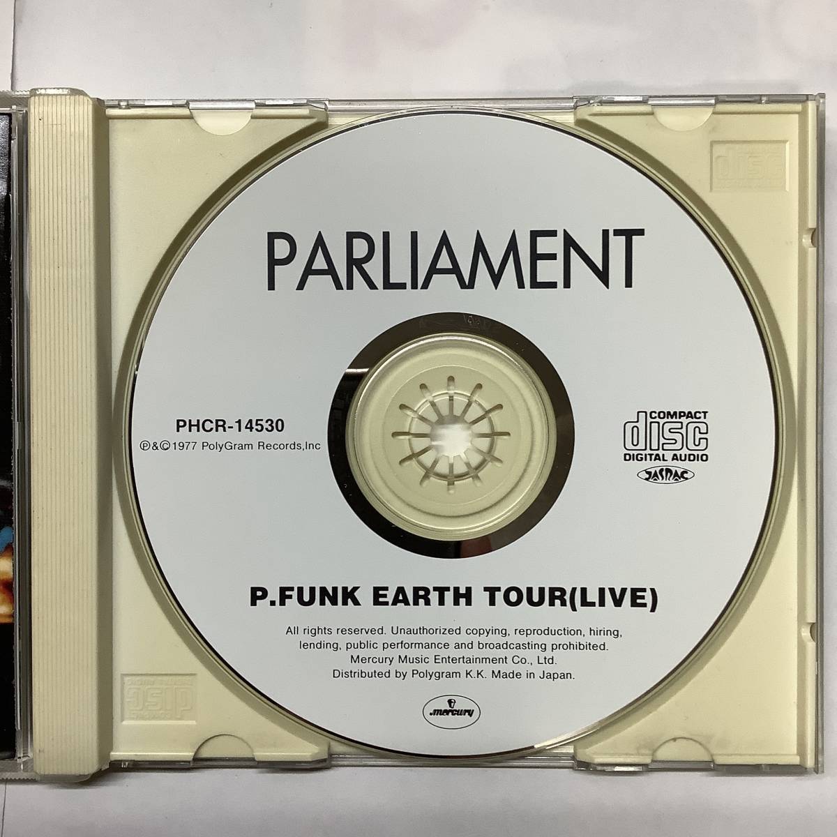 パーラメント ライヴ Pファンク アース ツアー PHCR-14530 CD_画像5