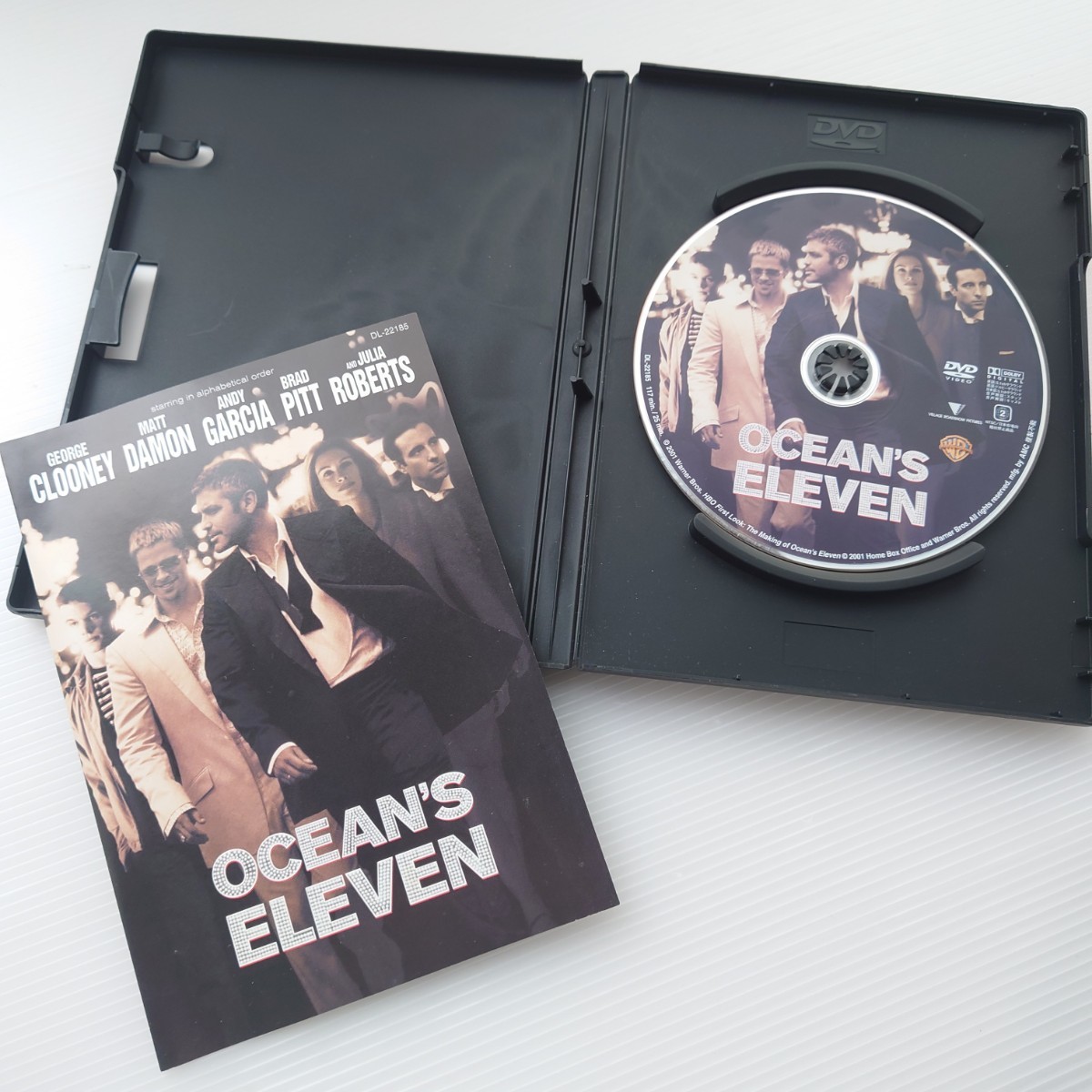 【DVD】OCEAN'S ELEVEN/オーシャンズ11・イレブン　ジョージ・クルーニー/ブラッド・ピット/ジュリア・ロバーツ/マット・デイモン【2001】