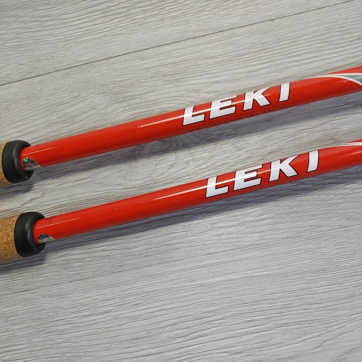 y020502t LEKI トレッキングポール VARIO SIZE_XS レッド トレッキングステッキ_画像8