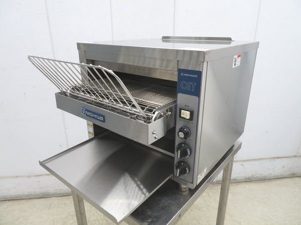 G127*nichiwa2020 year * electric continuation toaster CET-32N-S2 conveyor toaster 475×450×430[1 months with guarantee ] Tochigi Utsunomiya used business use kitchen equipment 