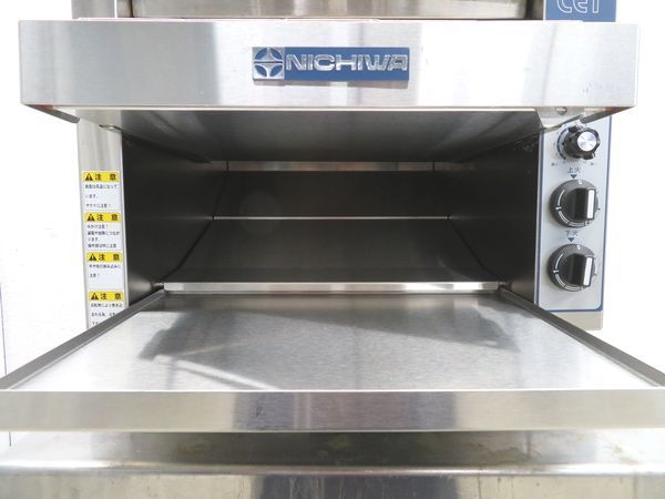 G127*nichiwa2020 year * electric continuation toaster CET-32N-S2 conveyor toaster 475×450×430[1 months with guarantee ] Tochigi Utsunomiya used business use kitchen equipment 