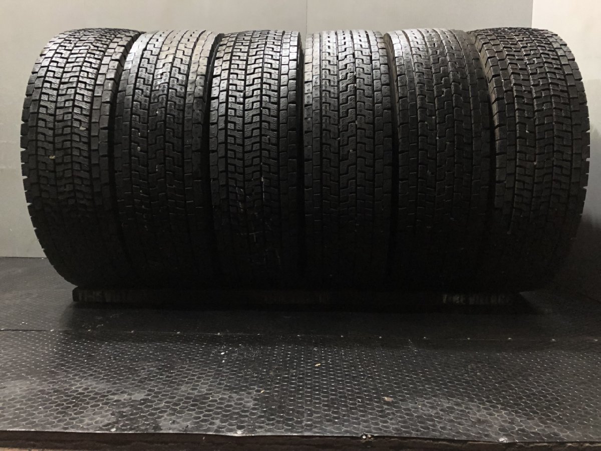 札幌発 引取OK YOKOHAMA ZEN903ZW 245/70R19.5 136/134J 19.5インチ 大型トラックタイヤ 増トン 低床 スタッドレス 6本 バリ溝　(TS502)