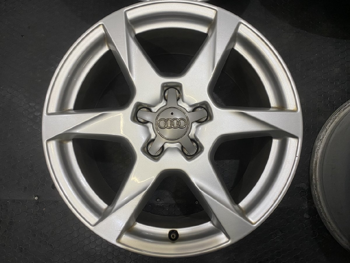 audi A4 純正ホイール 17インチ 4本 7.5J5HPCD112+45 　(VHP055)_画像3