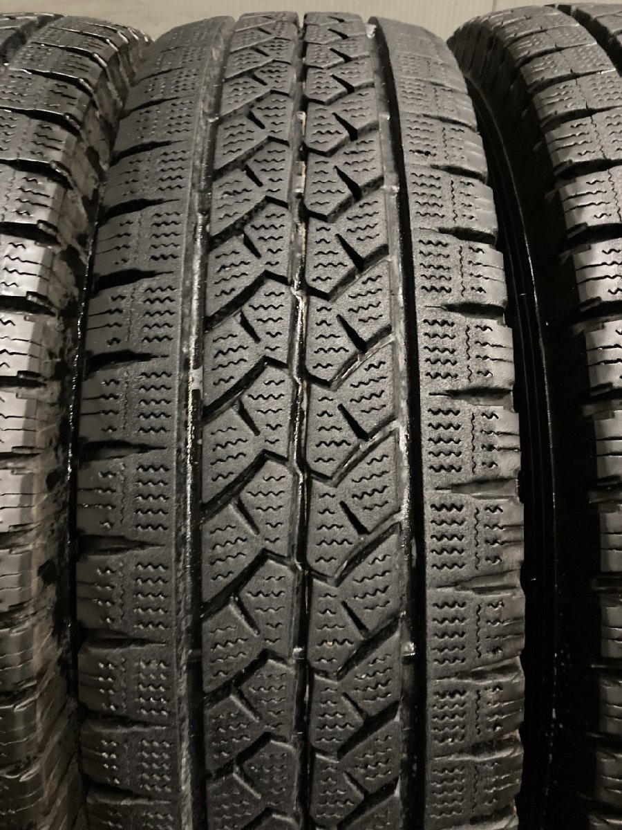 BS BRIDGESTONE BLIZZAK VL1 165R13LT 6PR 13インチ スタッドレス 4本 21～22年製 プロボックス サクシード等　(TI247)_画像3