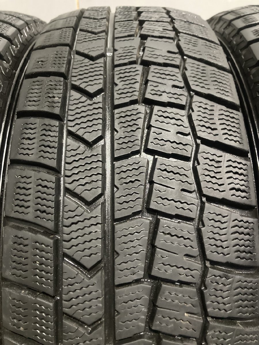 DUNLOP WINTER MAXX WM02 185/65R15 15インチ スタッドレス 4本 22年製 バリ溝 ウイングロード フリード ノート等　(TC058)_画像3