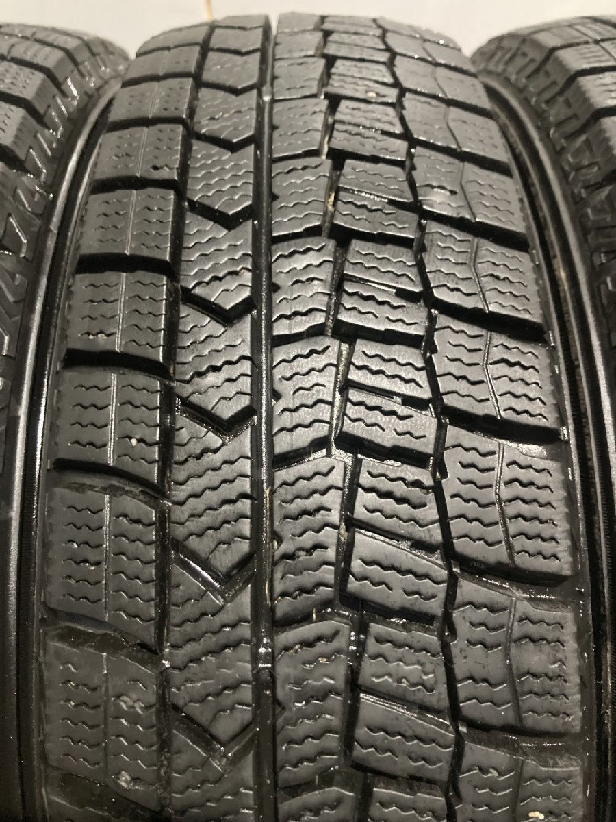 DUNLOP WINTER MAXX WM02 155/65R14 14インチ スタッドレス 4本 20年製 バリ溝 ミライース ステラ モコ スペーシア等　(MTH504)_画像3