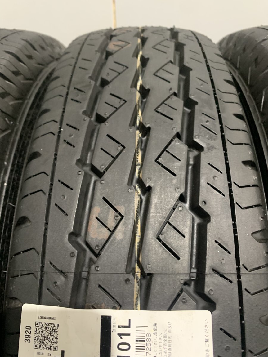 新品 BS BRIDGESTONE DURAVIS R670 185/80R15LT 103/101L 15インチ 小型トラックタイヤ 夏タイヤ 4本 20年製　(MTD522)_画像4