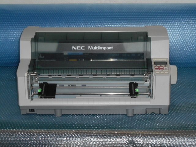 NEC MultiImpact 700XAN ドットインパクトプリンタ 型番:PR-D700XAN 前後トレイ無