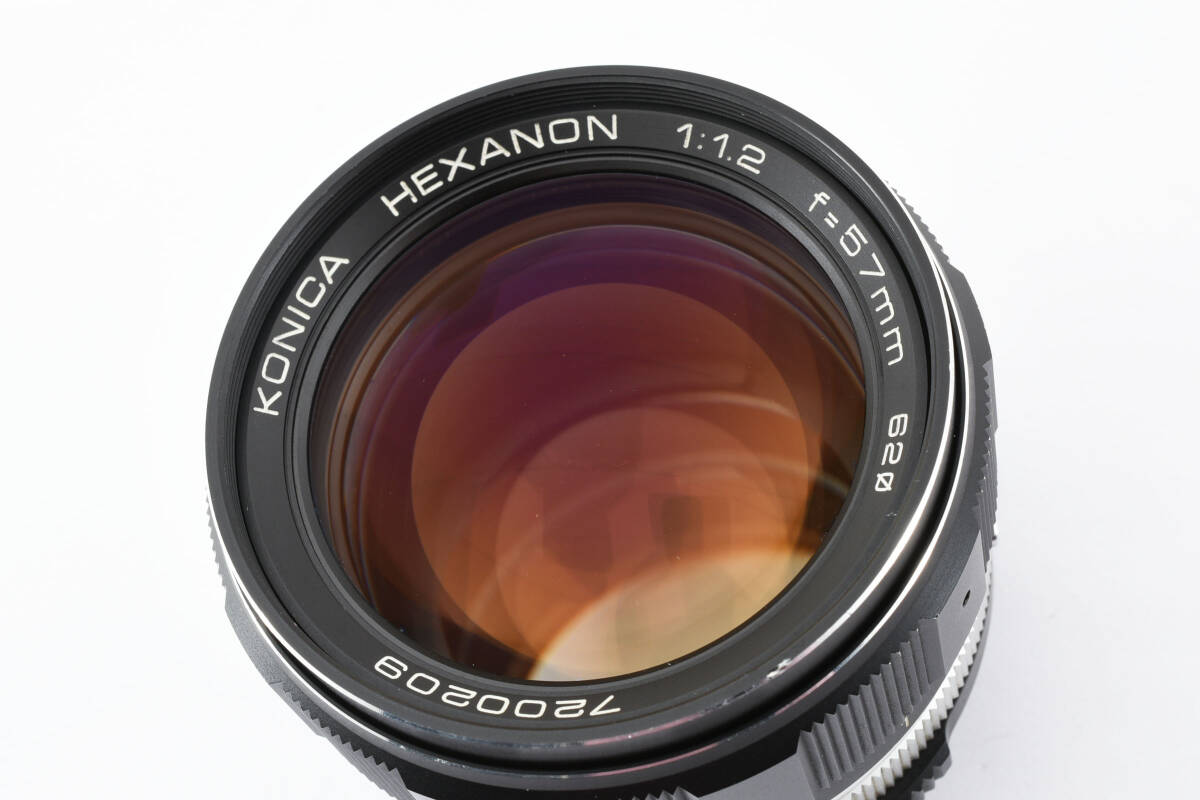 ★極上品★コニカ KONICA HEXANON 57mm F1.2★　R4617＃5300_画像10