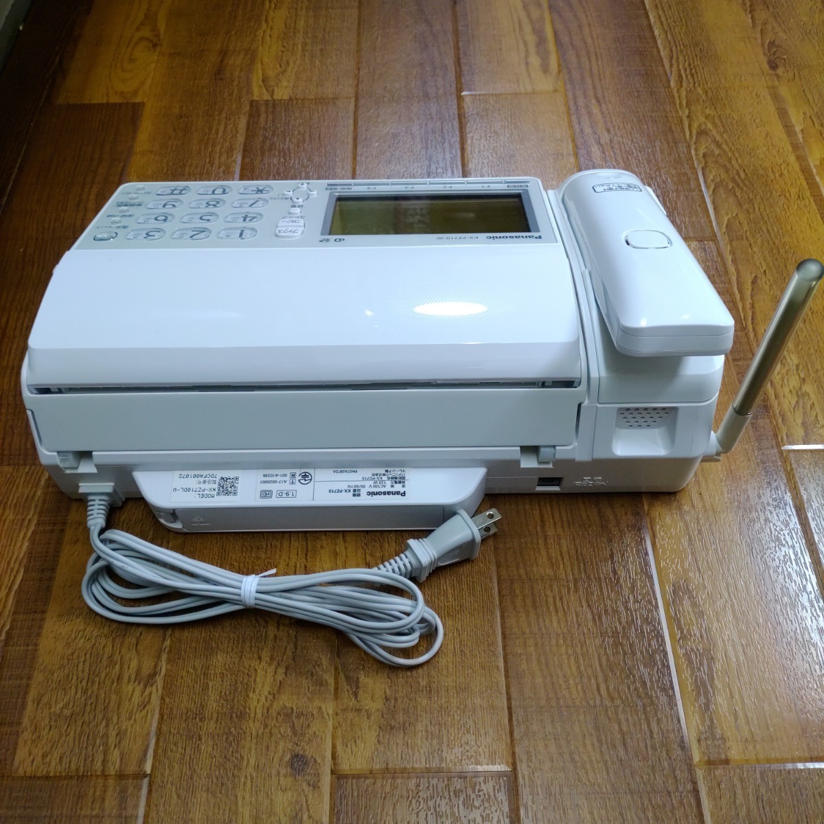 KX-PZ710-DL-W（ホワイト）パナソニック おたっくす　美品_画像4