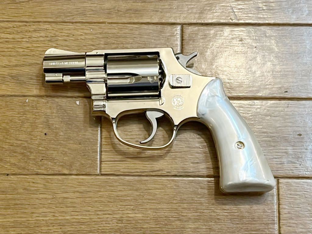 タナカワークス S&W M36 2inch ニッケル　Ver2　トラビスモデル ペガサスリボルバー