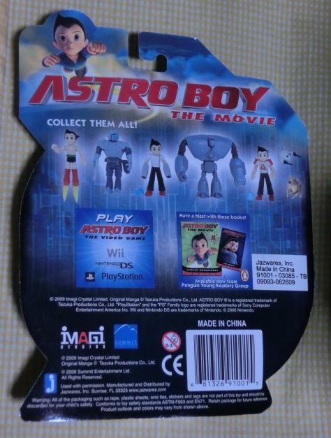 ASTROBOY THE MOVIE ATOM ARM CANON Astro Boy The Movie arm Canon 2009 Jazwares 3.75 дюймовый аниме фигурка кукла рука .. насекомое 