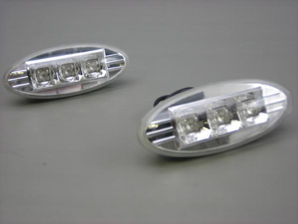 カローラアクシオ NZE141 NZE144 LED サイド マーカー ウィンカー ターン ライト ランプ クリスタル クリア BLINKER－004_画像2