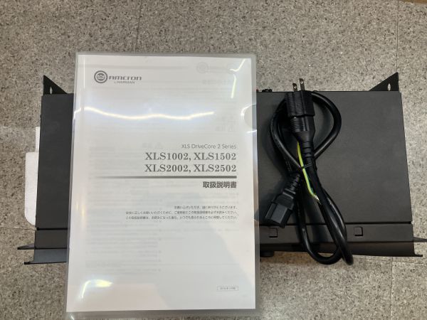 CROWN (AMCRON) XLS1502 パワーアンプ 2018年製 ヒビノ国内正規輸入品 【チョイキズ美品】No.2_画像9