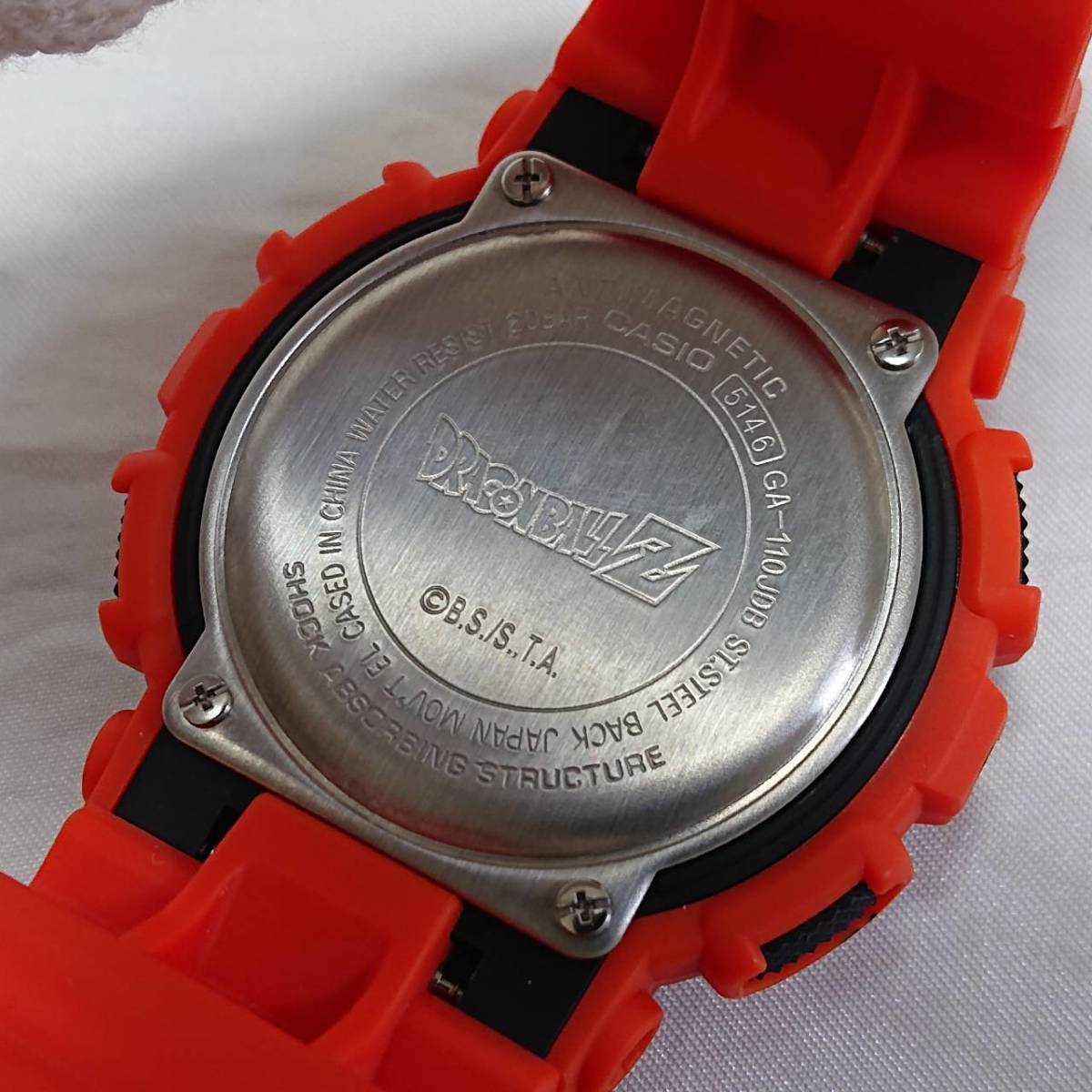 ★【１円スタート！！】G-SHOCK ドラゴンボールZコラボレーションモデル！ GA-110JDB カシオ CASIO G-ショック ジーショック 腕時計 _画像10