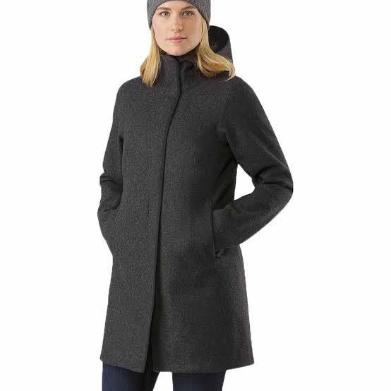 Arc'teryx Embra Coat Jacket Women's アークテリクス エンブラコートジャケット レディース 『S』レザーグレー 国内正規品 ウール 美品