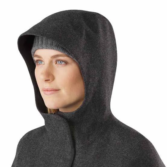 Arc'teryx Embra Coat Jacket Women's アークテリクス エンブラコートジャケット レディース 『S』レザーグレー 国内正規品 ウール 美品