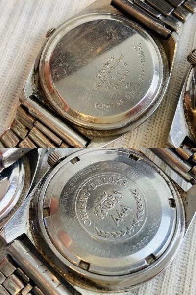 kmi02▼腕時計 10点おまとめ/レディース メンズウォッチ SEIKO.CITIZEN.RADOなど 未稼働 ジャンク時計▼_画像5