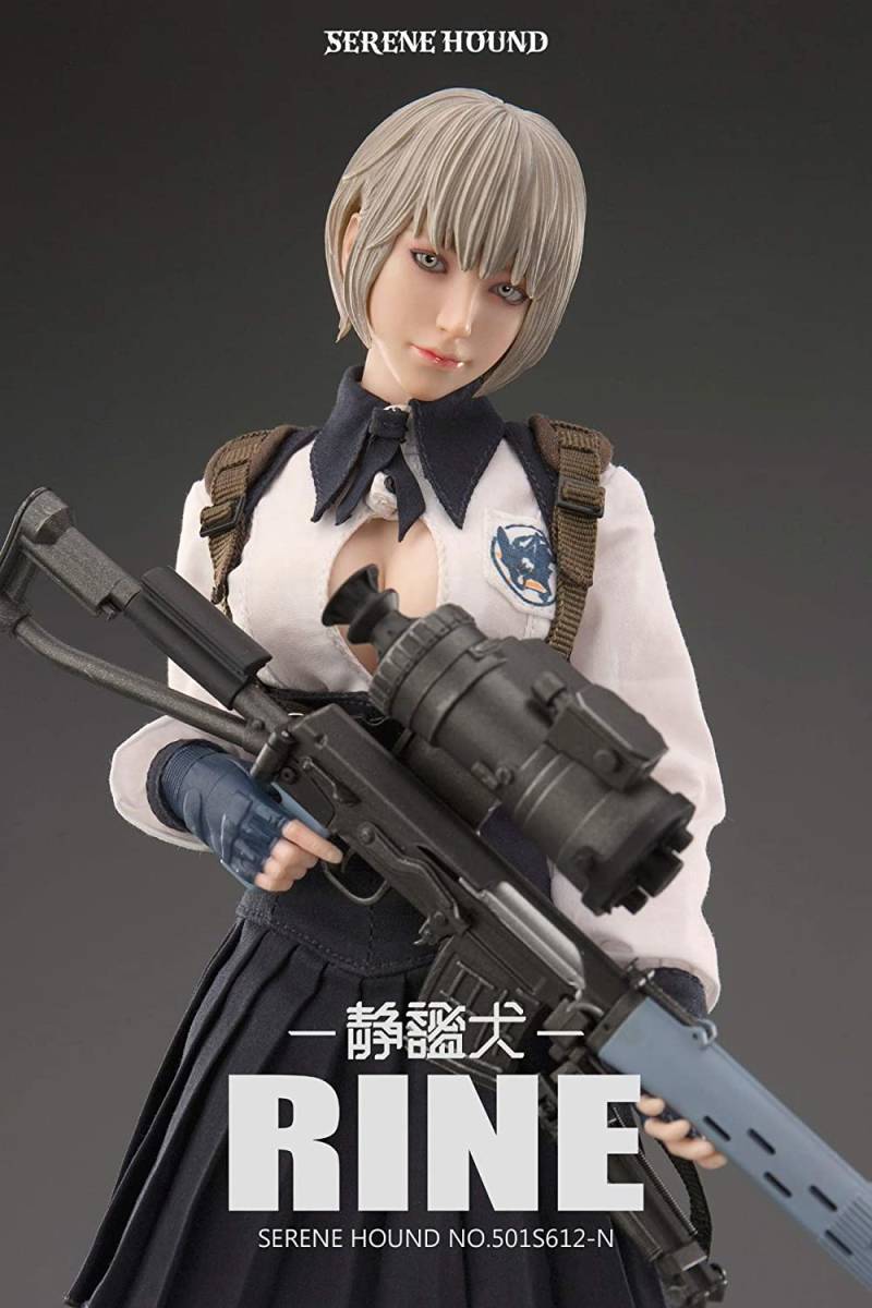 【未開封、箱イタミ小】 I8Toys 1/6 フィギュア Serene Hound Troop セリーン ハウンド トループ Tache+Rine ターシェ ＆ レイン セットの画像3