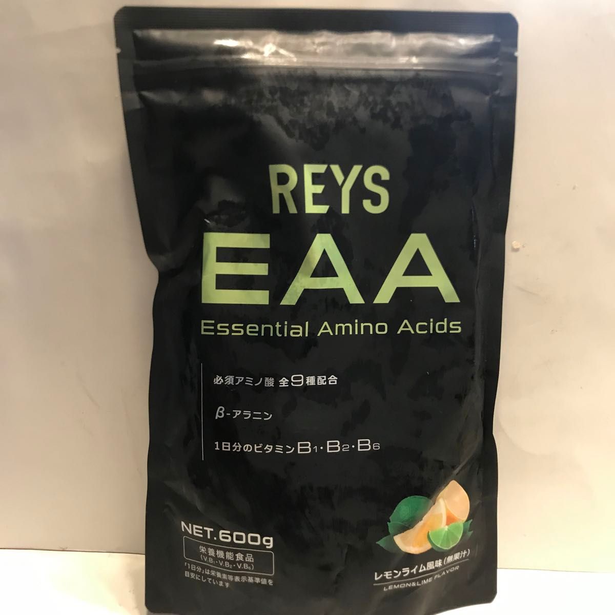 REYS レイズ EAA 山澤礼明 監修 必須アミノ酸 9種配合 600g (レモンライム風味)