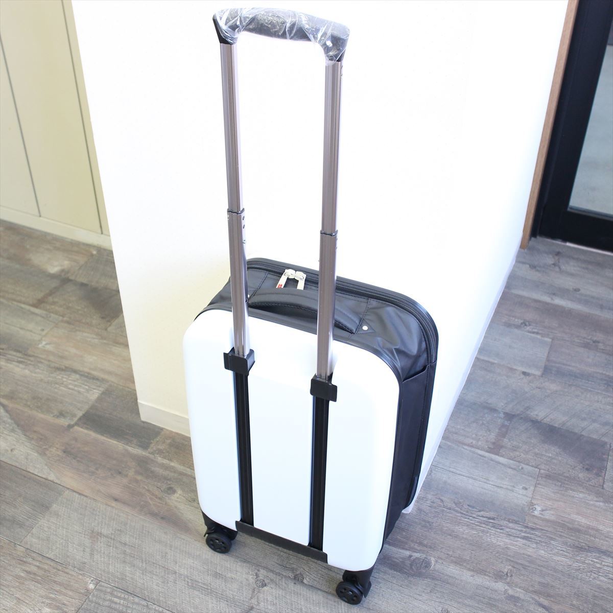  suitcase folding light weight thin type folding type Carry case travel business 1.2 day PC bag machine inside bringing in possibility white 03