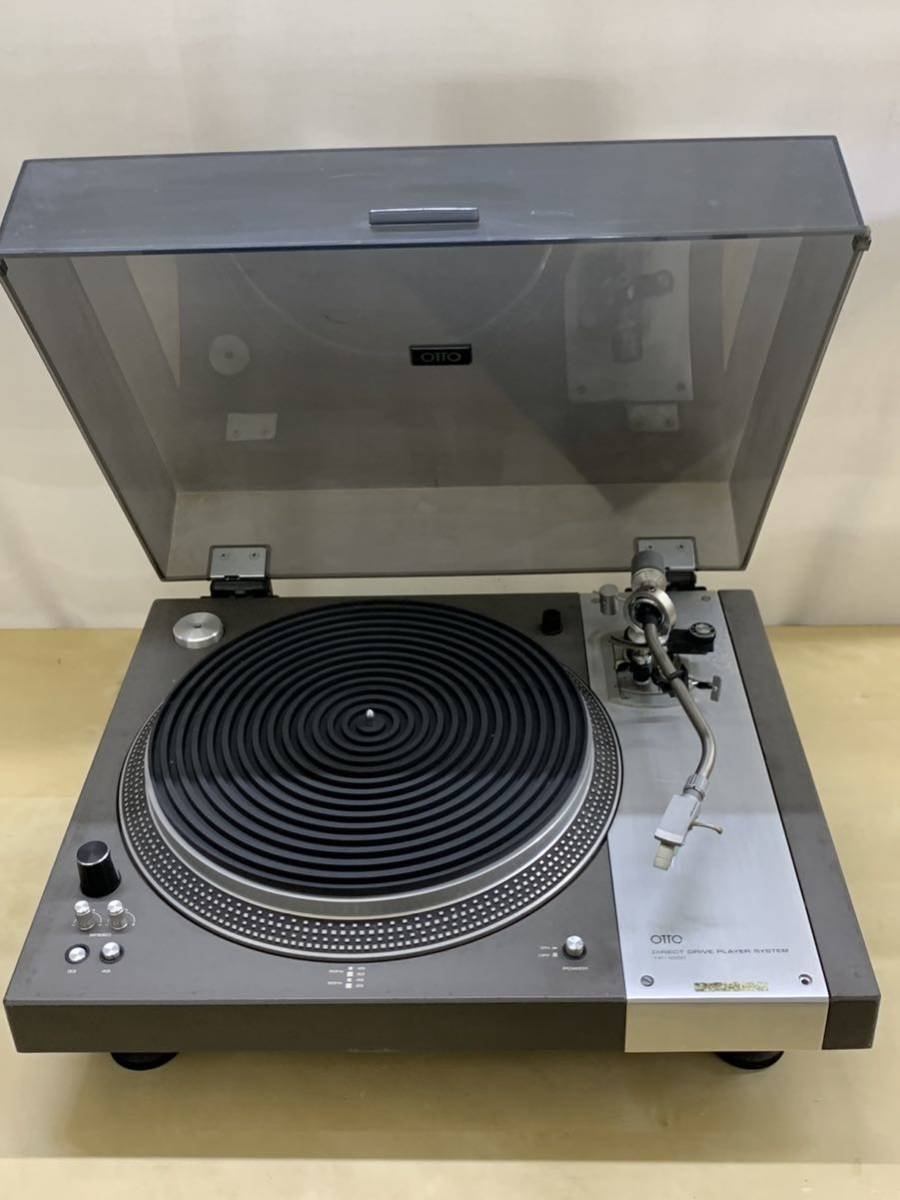 【動作一部確認済み】OTTO オットー TP-1000D ターンテーブル レコードプレーヤー _画像1