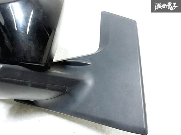 動作OK トヨタ 純正 NHP10 アクア 前期 ドアミラー サイドミラー 右 右側 運転席側 電動格納 7ピン TOKAIRIKA TR1001 ブラックマイカ Q-1_画像4