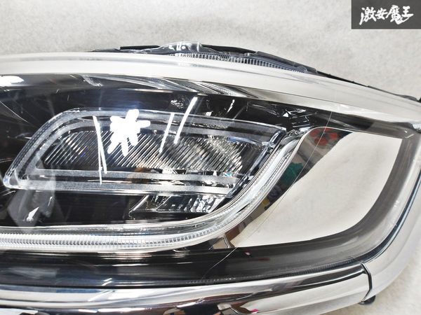 ★点灯OK★ スズキ 純正 MK53S スペーシアカスタム LED ヘッドライト ライト 左 左側 助手席側 ICHIKOH 1960 打刻S63 MM53S 即納 棚Q-2_画像6