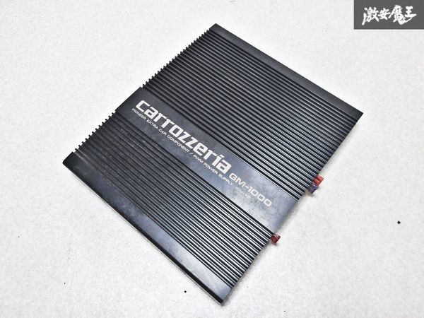 carrozzeria カロッツェリア GX-1000 パワーアンプ カーアンプ オーディオアンプ 60W×2 即納 棚M-2_画像1