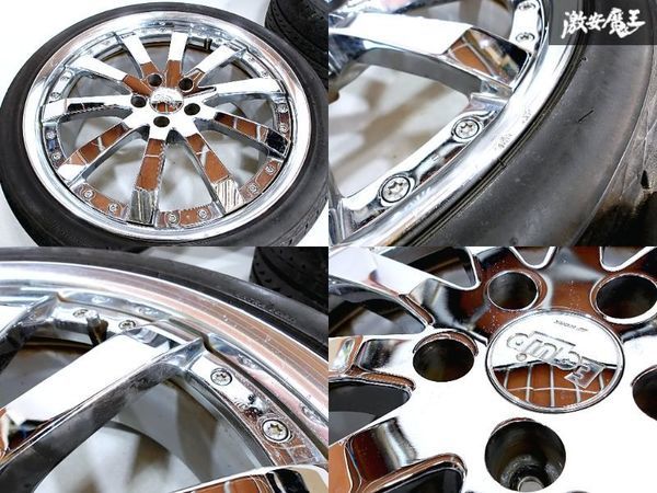 ●WORK ワーク Equip エクイップ EPT-FR FORGED 鍛造 20インチ 8.5J +40 9.5J +50 PCD114.3 5H 5穴 ホイール 4本セット セダン VIP 棚B-7_画像2