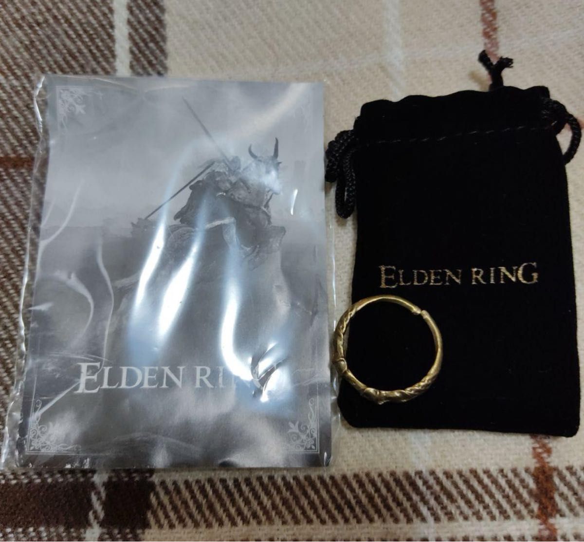 エルデンリング ELDEN RING ゲオ特典の霊馬の指笛 指輪レプリカ