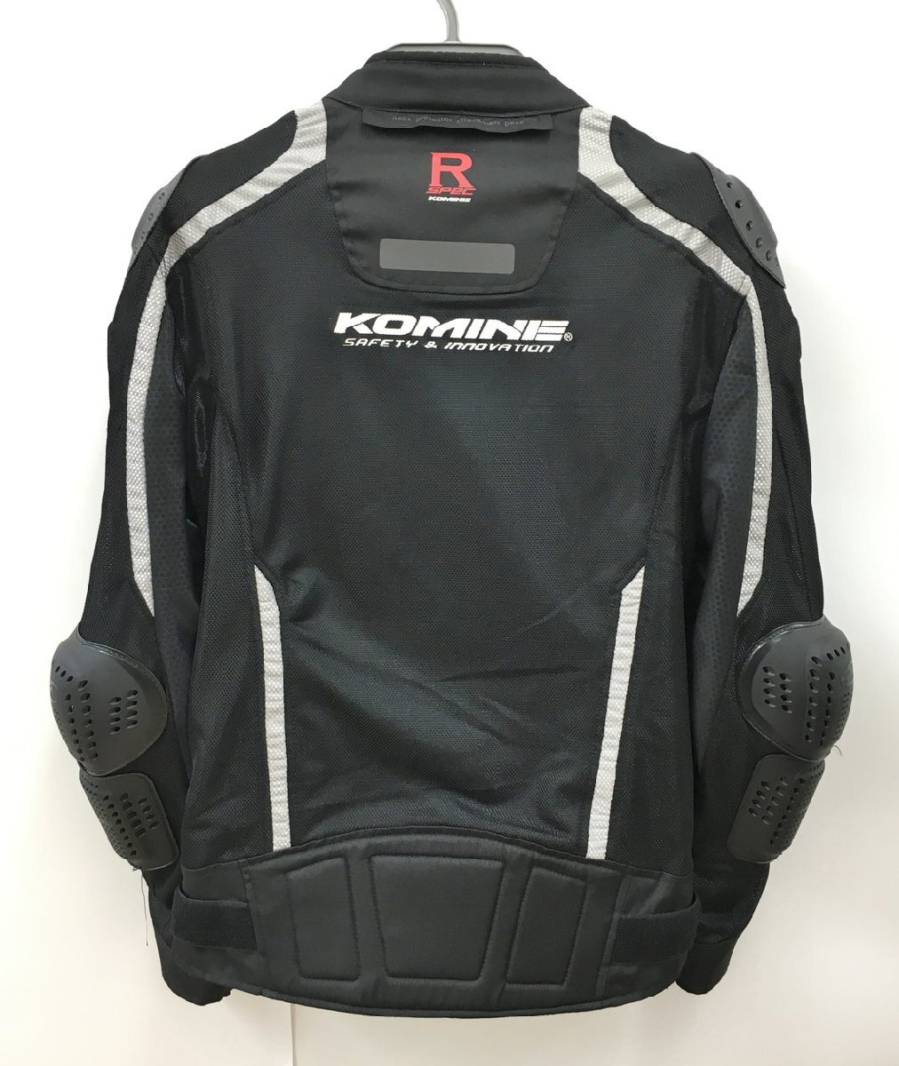 コミネ ライダースジャケット メッシュジャケット ２XL ブラック系 肘肩背中腹プロテクター入り 2402WR074_画像2