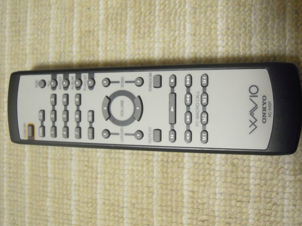  Onkyo audio remote control RC-540P free shipping ...