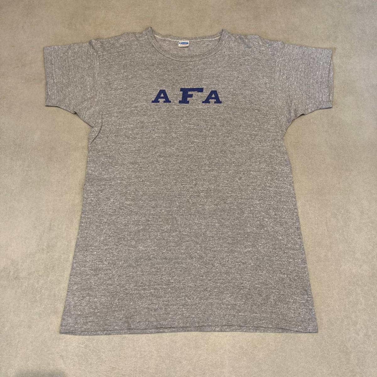 70's champion AFA ミリタリー ARMY vintage Tee L Tシャツ ビンテージ