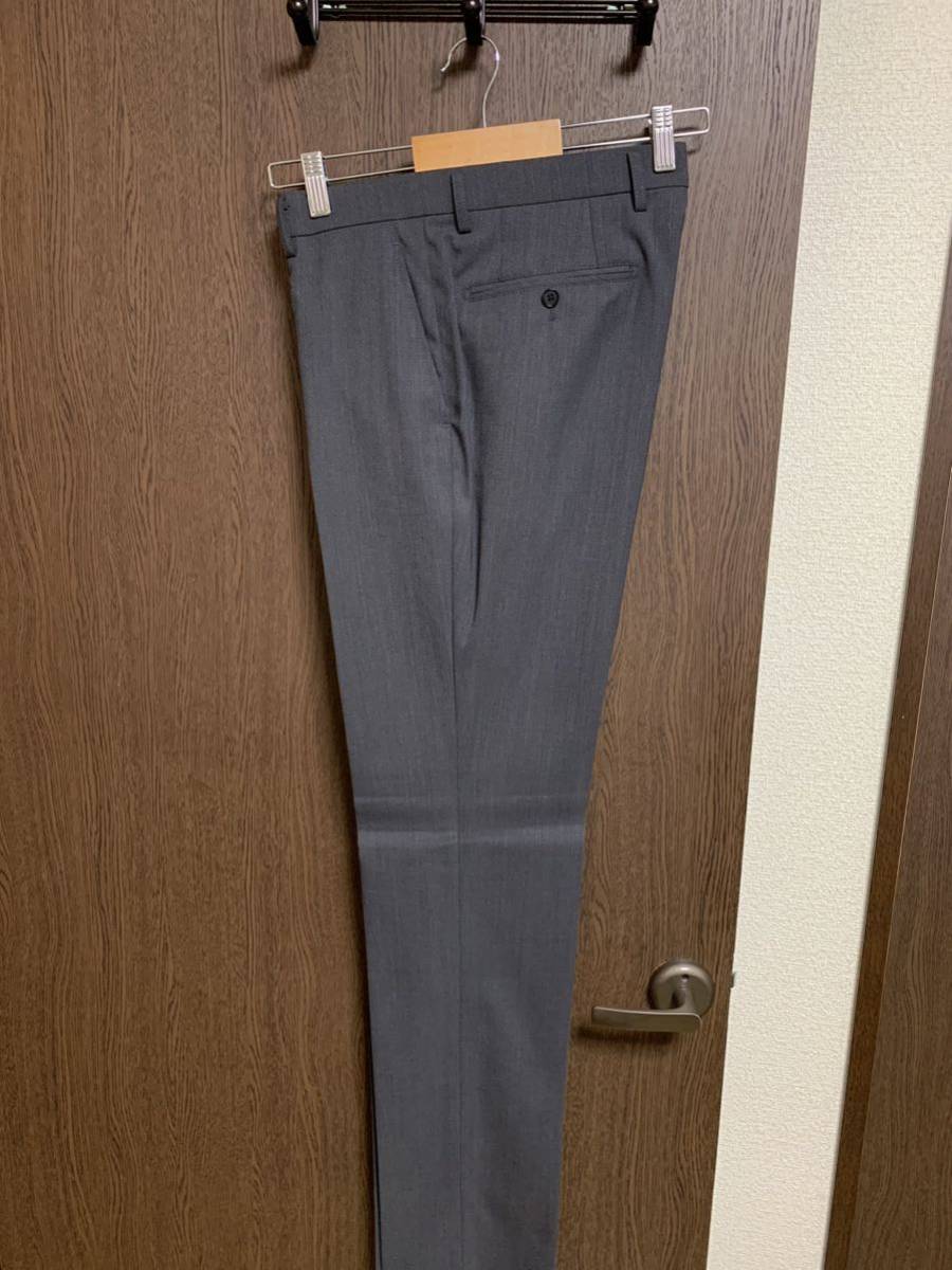 A5 new goods unused! wonderful 3 piece blue gray plain series suit. economic . washer bru! small translation only 