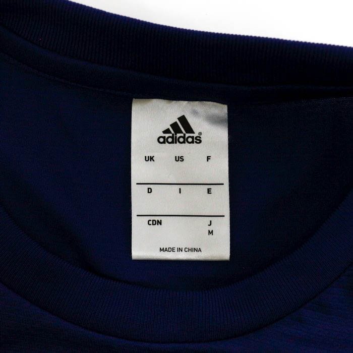 アディダス Tシャツ 半袖 サッカー日本代表 JFA クライマライト スポーツウエア トップス メンズ Mサイズ ブルー adidas_画像3