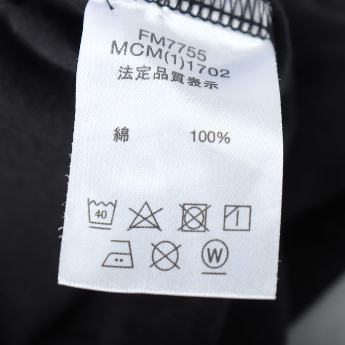 フィラ Tシャツ 半袖 大きいサイズ コットン100% スポーツウエア トップス 黒 メンズ LLサイズ ブラック FILA_画像7