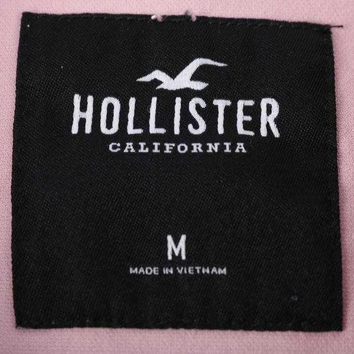 ホリスター カバーオール ブルゾン ジャケット ストレッチ フルジップ アウター メンズ Mサイズ ピンク Hollister_画像3