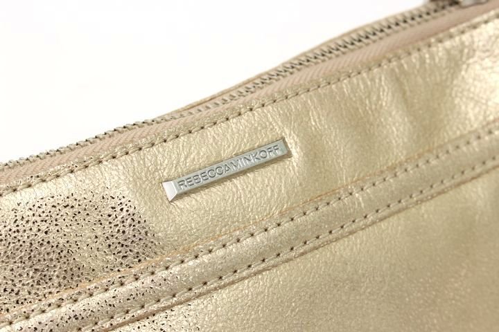 レベッカミンコフ ショルダーバッグ レザー チェーン 斜め掛け ブランド 鞄 カバン レディース ゴールド Rebecca Minkoff_画像3