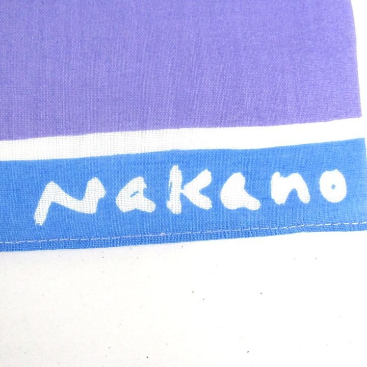 ナカノ ハンカチ クロス 100枚セット 未使用 月柄 綿100％ まとめて 大量 まとめ売り 小物 レディース Nakano_画像4