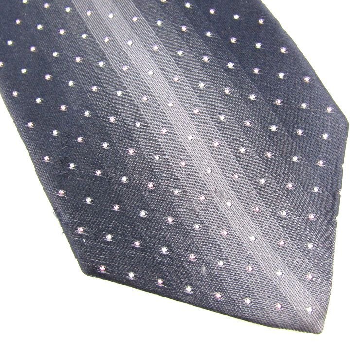  Donna Karan бренд галстук точка рисунок градация шелк сделано в Японии мужской темно-синий Donna Karan